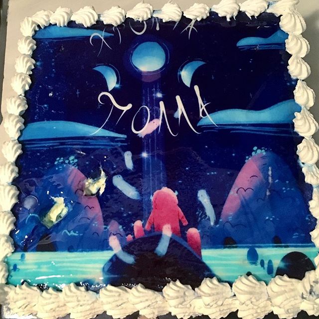 :::Birthday Cake  ::: #bdaycake #procreate #illustration