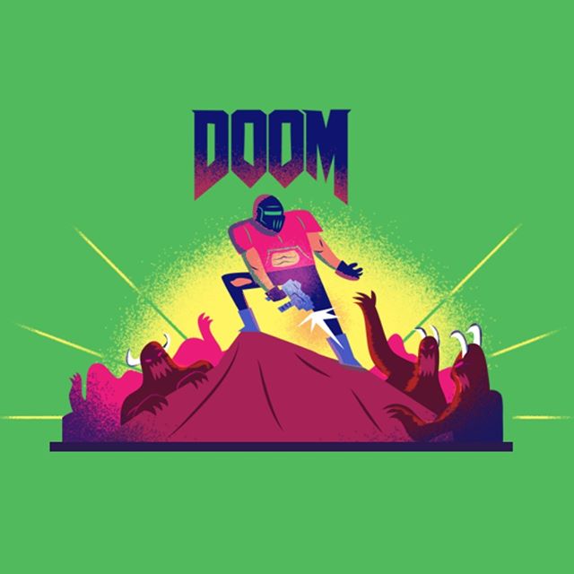 :::Quick design - Tribute to Doom video game::: #vector #vectorart #adobedrawing #adobeillustrator #illustrator #doom #videogame #instaart #instaartist #dailyart#illustrationoninstagram #σχέδιο #εικονογράφηση #εικονογράφος
