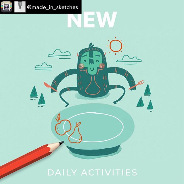 Repost from @made_in_sketches using @RepostRegramApp - Discover a new activity in your Daily Activities folder ! ⁣⁣Drawing by @sounas_ilias ⁣⁣#new #dailyactivities #sketchesapp #tayasui #drawingapp⁣⁣#staystafe #play #children #daily #activity #newfolder
