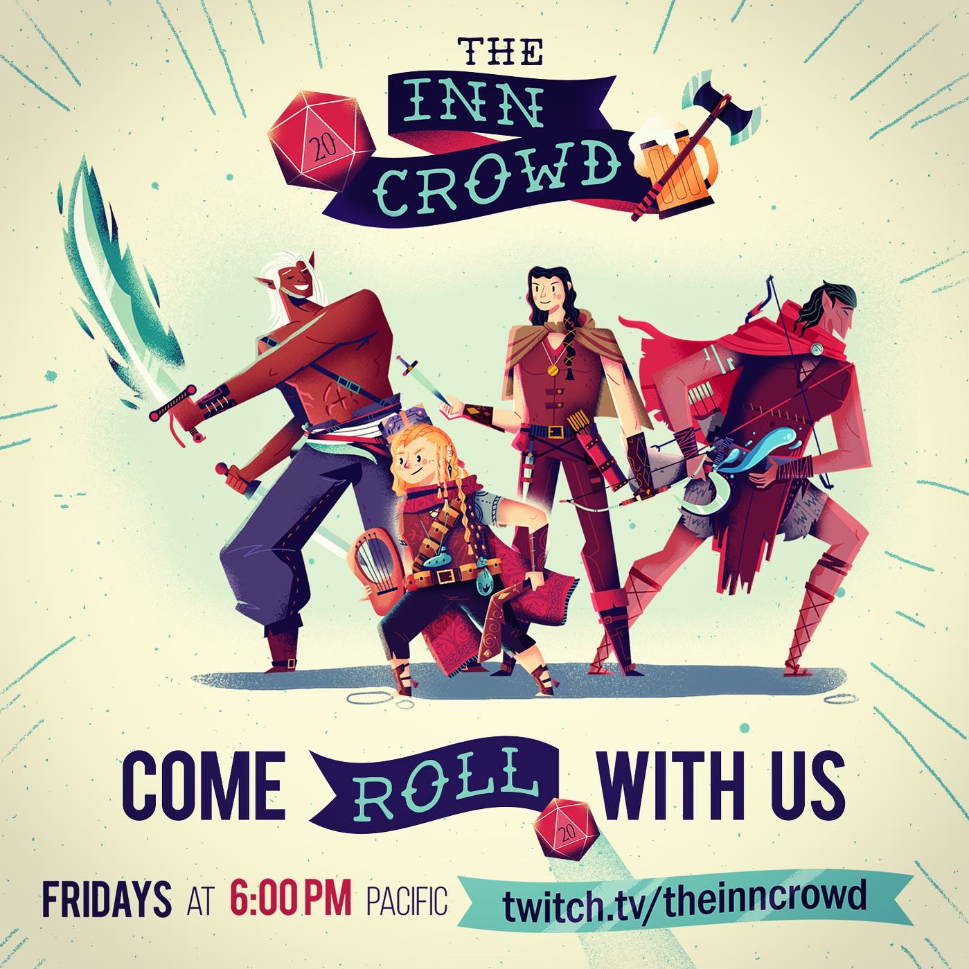 :::DnD game characters for The Inn Crowd twitch show:::.Two Elves, a halfling and a female human rogue are the characters for this nice twitch channel. I used to play D&D and gamebooks like Lone Wolf by Joe Denver, when I was a kid and I still get some game sessions 😀😀..#dnd #gamecharacterdesign #elf #rogue #halfling #dungeonsanddragonsart #dungeonsanddragons #boardgame #boardgameillustration #roll #dm #die #sounasart #sounas #εικονογράφηση #boardgameart #tunnelsandtrolls