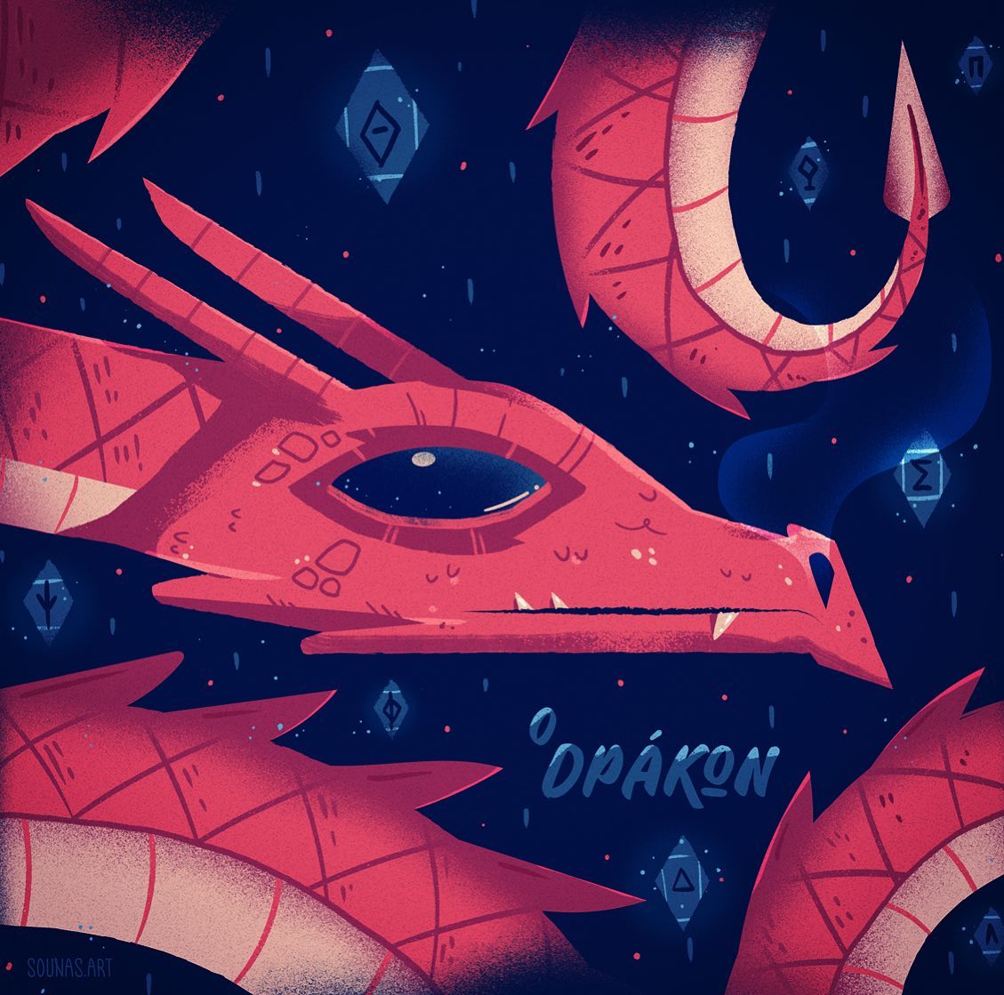 :::Ο Δράκων - O Drakon:::...#rpg #dnd #dragonillustration #dragon #monster #illustration #illustrationoftheday #illustrationsoftheday #adobedrawing #gems #fantasy #εικονογράφηση #sounasart #δράκος #δράκων