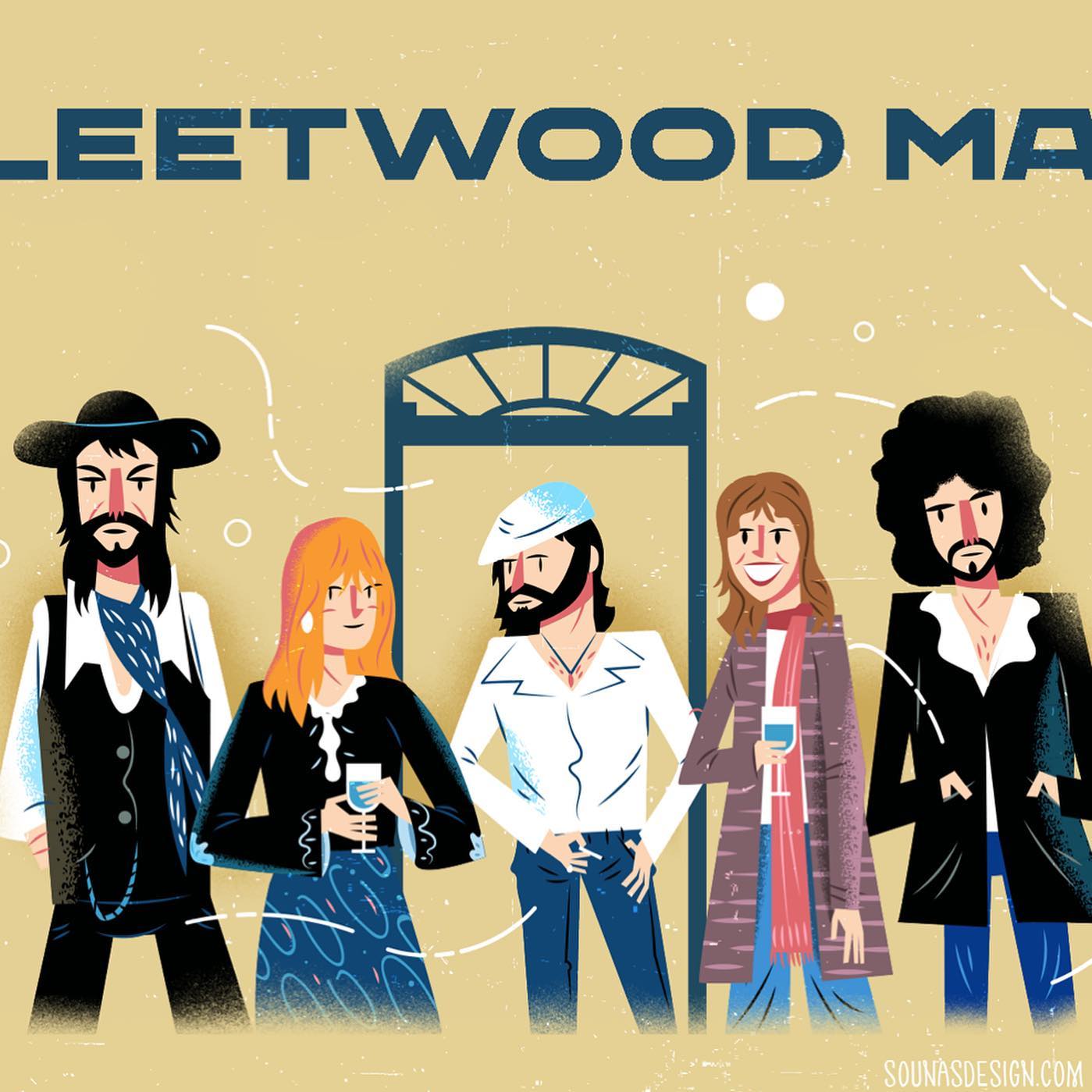 :::Fleetwood music band infographic:::..#infographic #illustration #illustrationoftheday #vectorart #adobedrawing #music #εικονογράφηση #sounasart #musicart